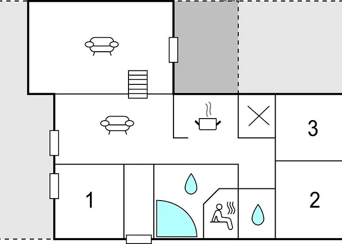 Pet Friendly In With Sauna بيت للعطل Sjolund